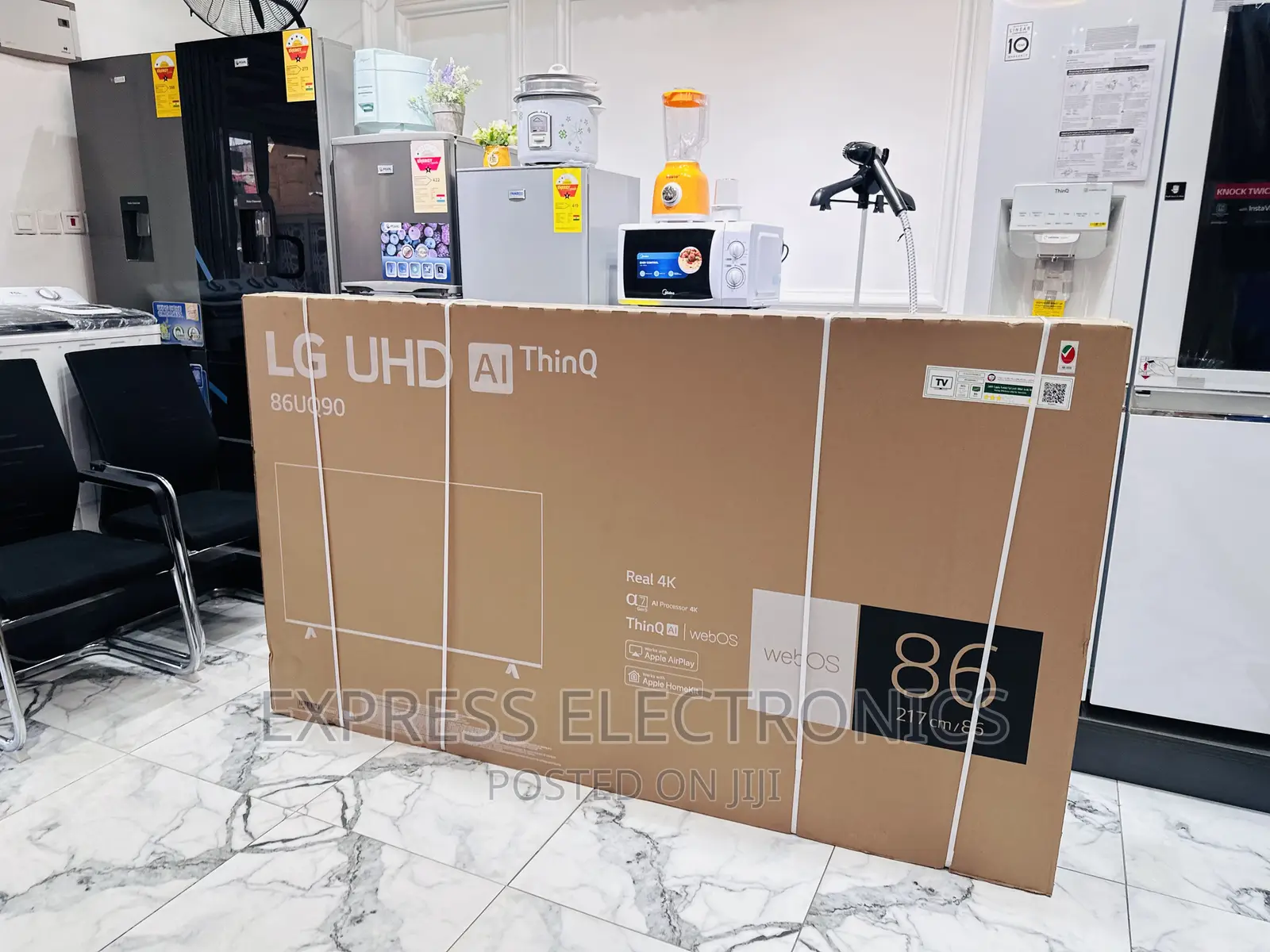 The Grand Cinema Display UHD Smart LG 86”UQ90