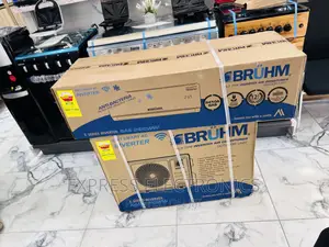 Bruhm Split Inverter 2.5hp AC Fresh Airflow Sleek White