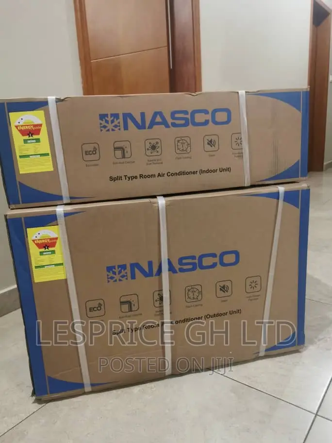 Nasco 1.5hp Air Condition- Copper Condenser