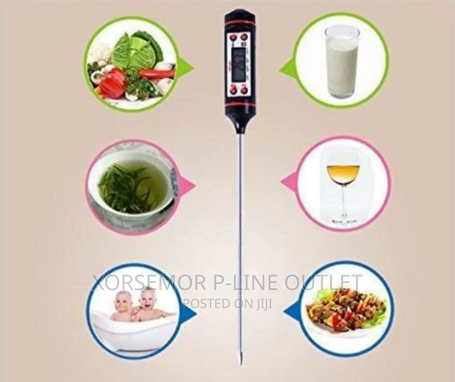 Food Thermometer 50°C 300°C
