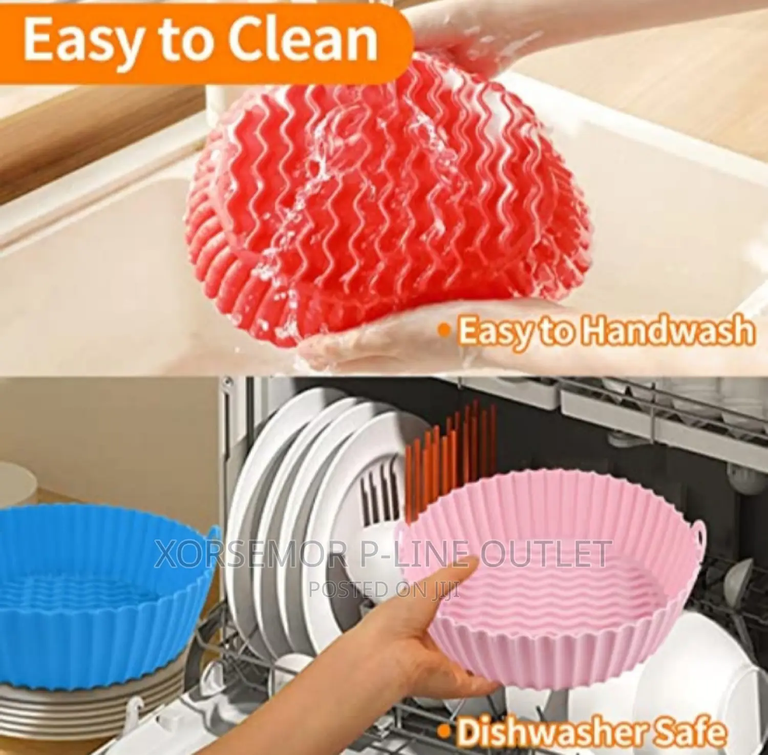 Microwave, Air Fryer Silicone Pan