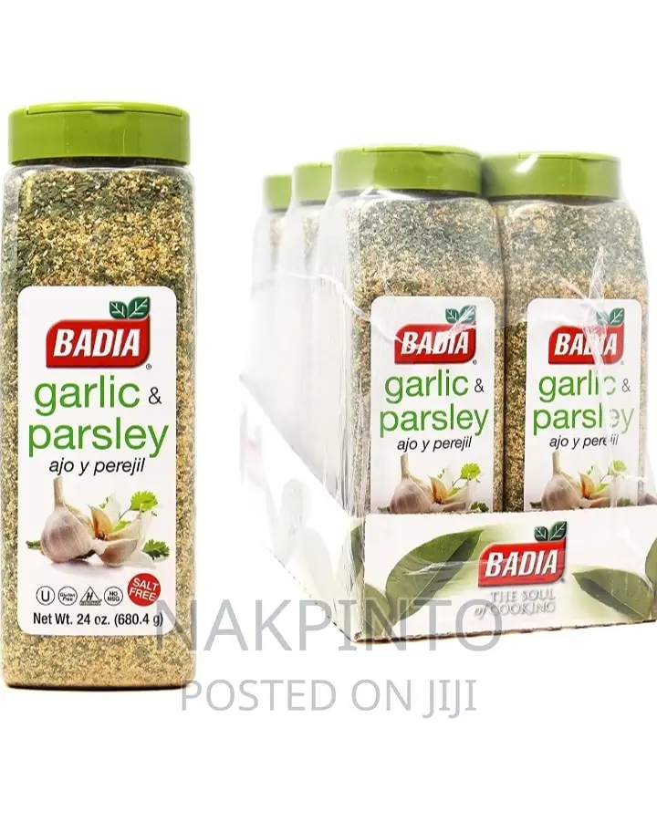 Badia Garlic and Parsley Herbs Spices/Seasoning Mix 680.4g