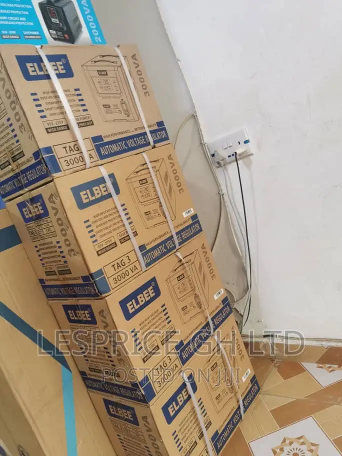 Elbee 3000VA Stabilizer High Quality Standard
