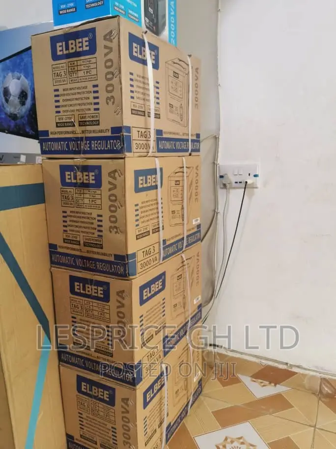 Quality Assured-Elbee 3000va Voltage Stabilizer
