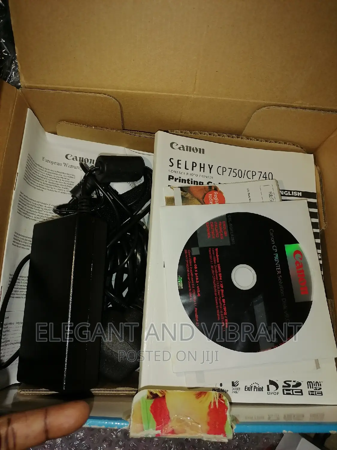 Abroad Use Photo Printer With Ink or Cartridge Stak Inside