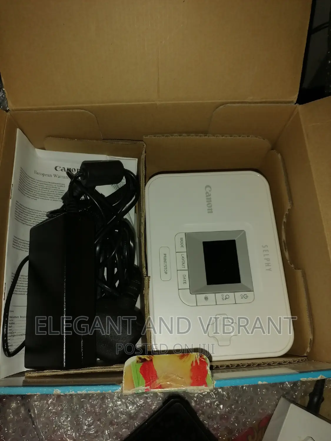 Abroad Use Photo Printer With Ink or Cartridge Stak Inside