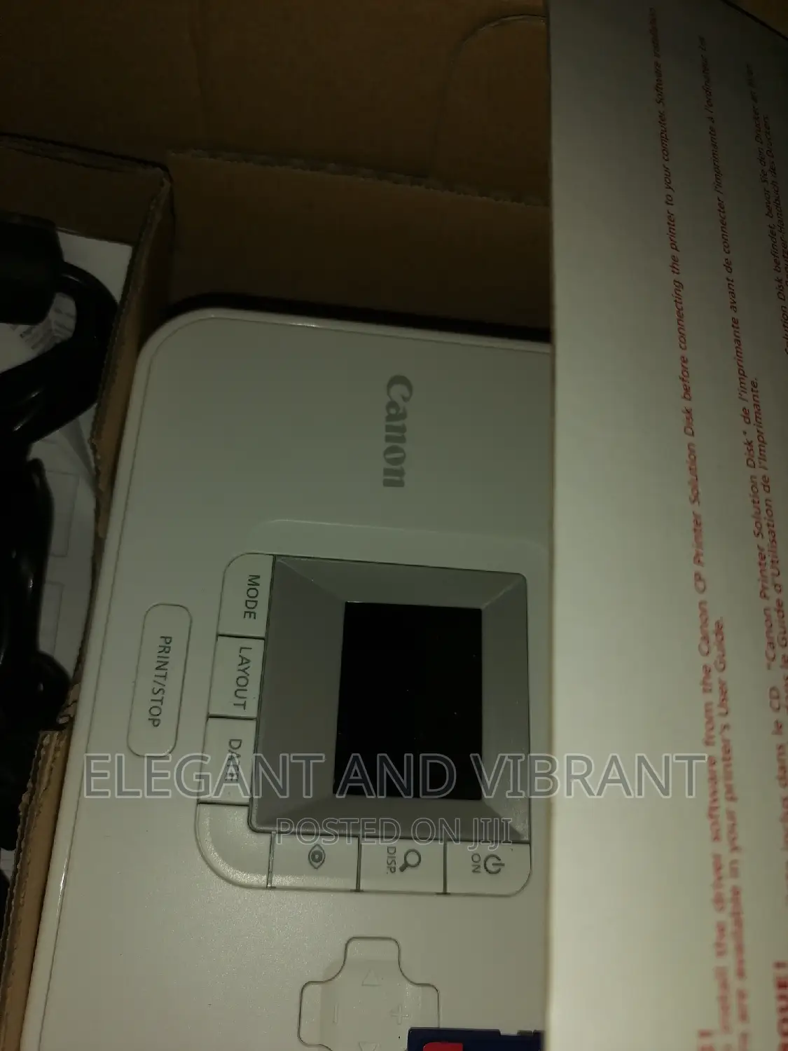 Abroad Use Photo Printer With Ink or Cartridge Stak Inside