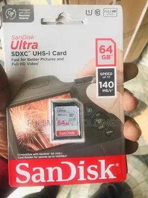 64gb High Quality San Disk Sd Memory Card for Camera