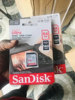 64gb High Quality San Disk Sd Memory Card for Camera