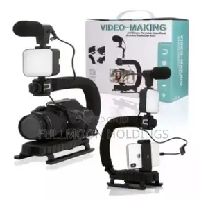 Vlogging Kit U-Shape Handheld Gimbal Blogging Kit All in One
