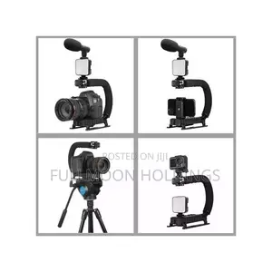 Vlogging Kit U-Shape Handheld Gimbal Blogging Kit All in One