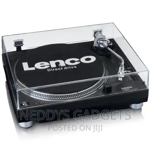 Lenco L-3809bk - Direct Drive Turntable With Usb