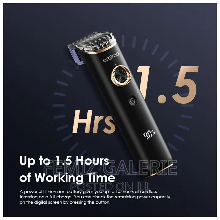 Oraimo Smart Trimmer 2 Classy 20-Length Adjustable Trimmer