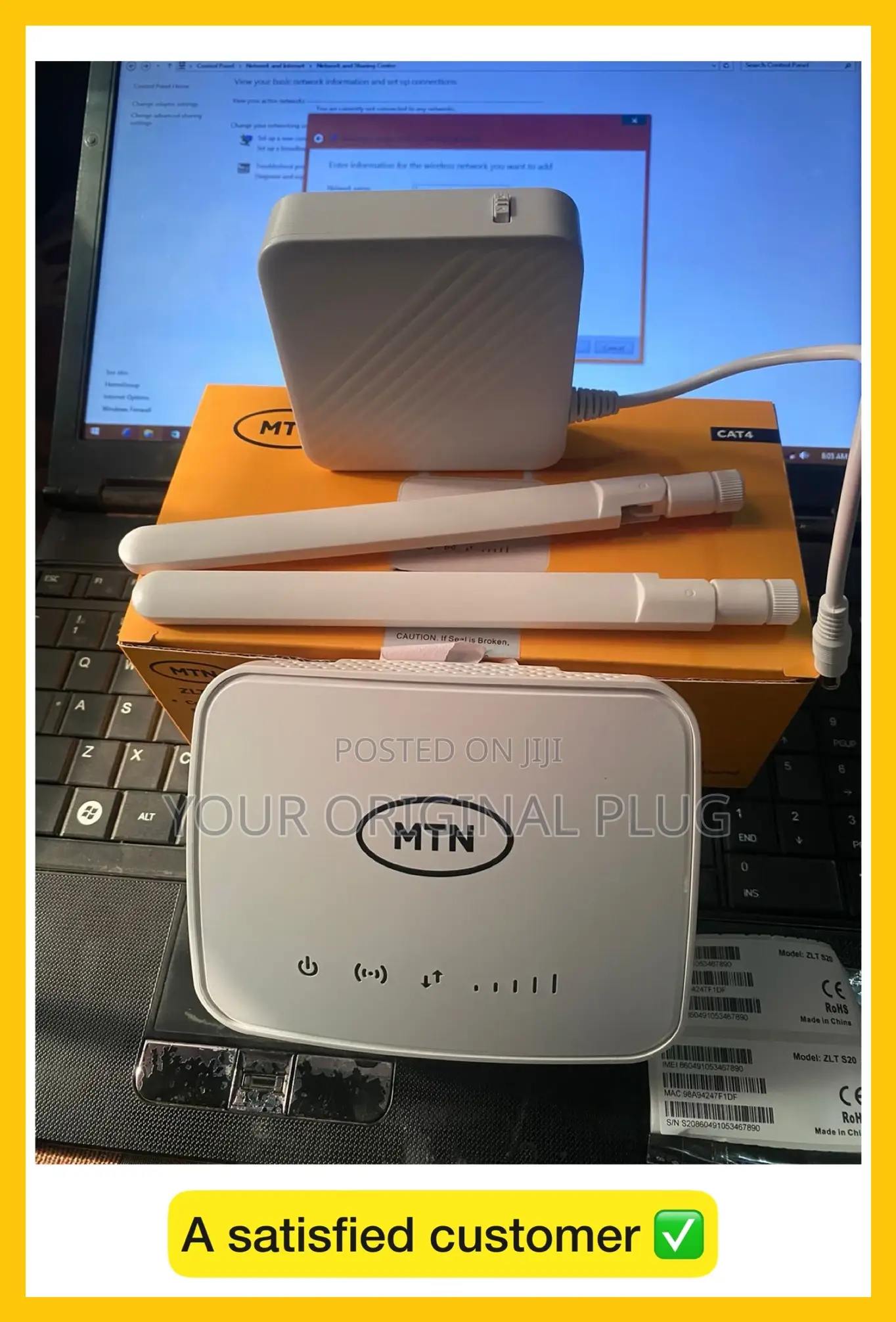 MTN Broadband Universal 4G LTE Router (Super Fast, Stable)