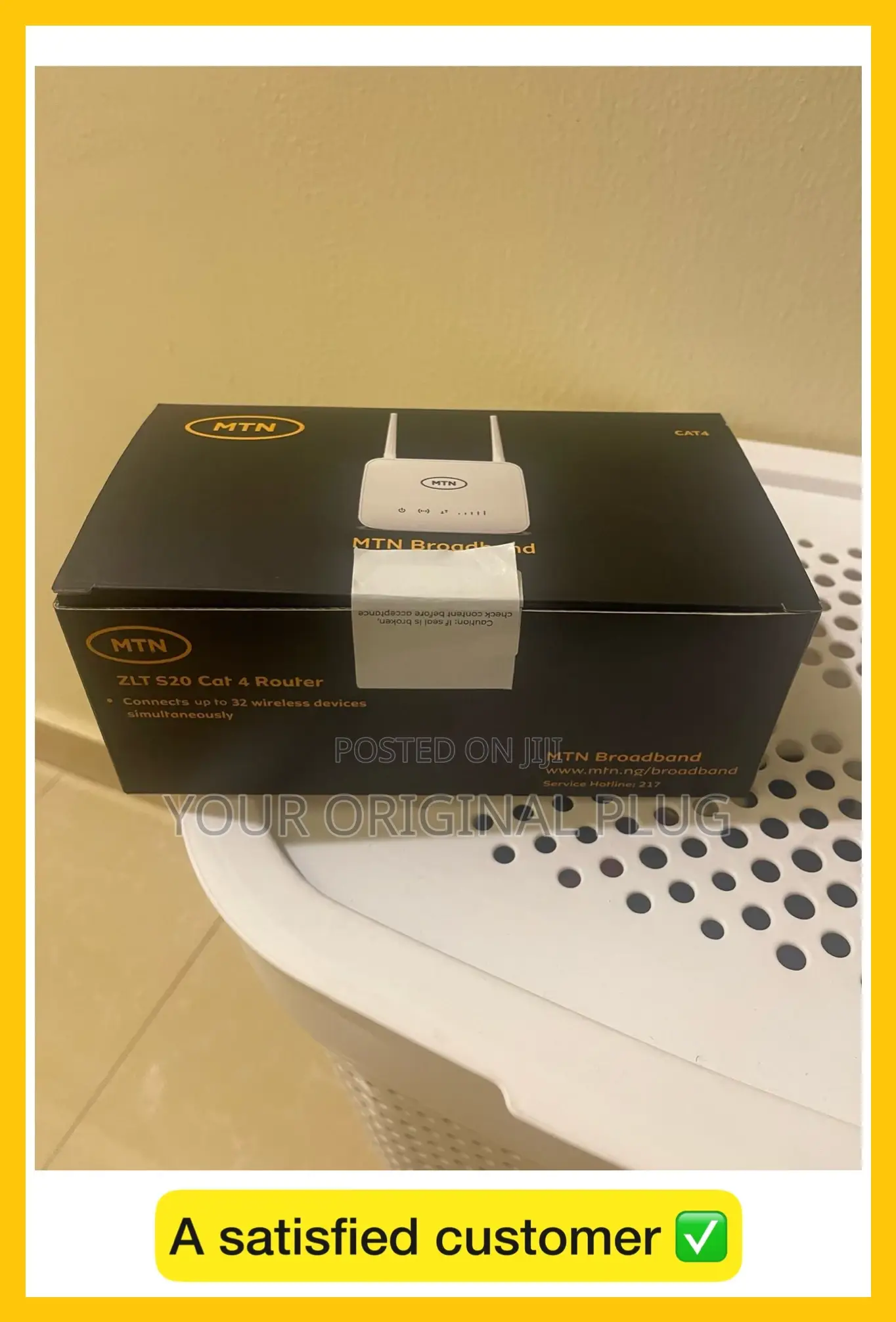 MTN Broadband Universal 4G LTE Router (Super Fast, Stable)