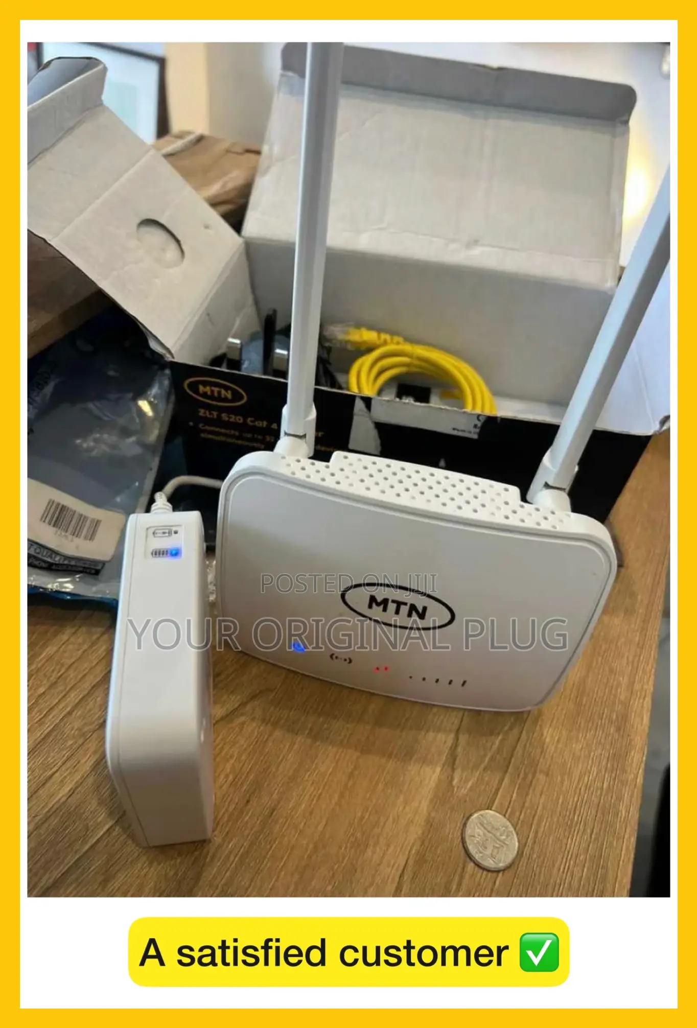 MTN Broadband Universal 4G LTE Router (Super Fast, Stable)