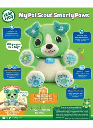 Children Kids Leapfrog My Pal Scout Smarty Paws