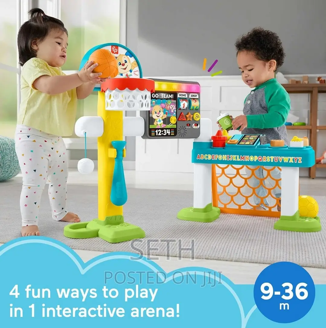 Children Kids Fisher-Price 4-in-1 Game Experience