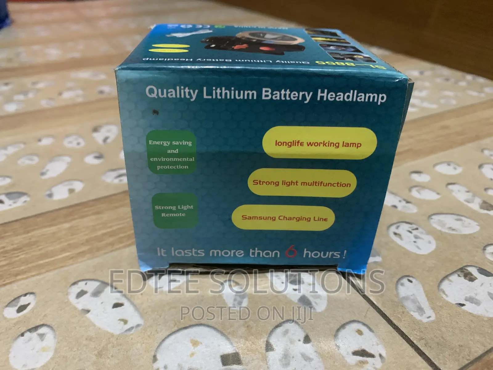 Lithium Battery Led Headlamp 6hours