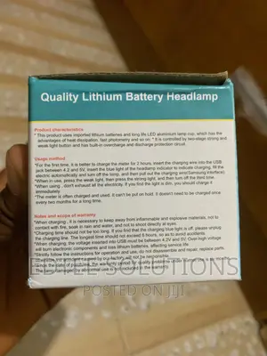 Lithium Battery Led Headlamp 6hours