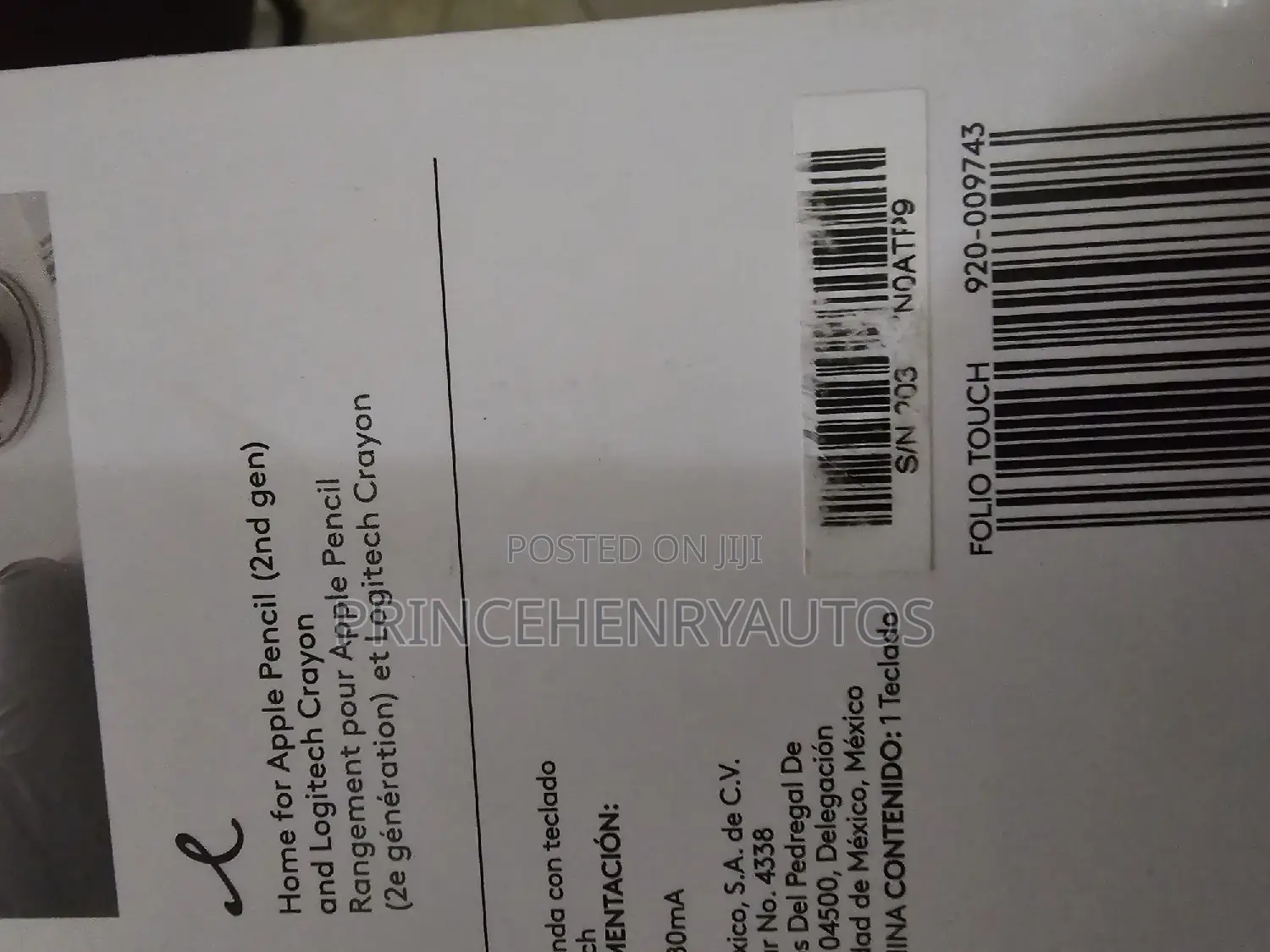 Logitech Folio Touch Keyboard +Trackpad for iPad 10.9/Pro 11
