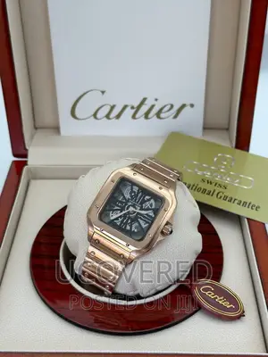 Cartier Santos Skeleton Watch
