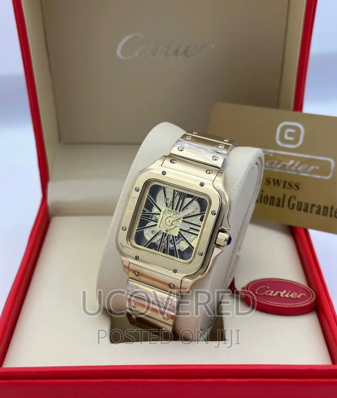 Cartier Santos Skeleton Watch