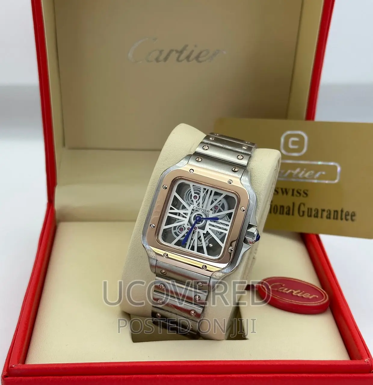 Cartier Santos Skeleton Watch