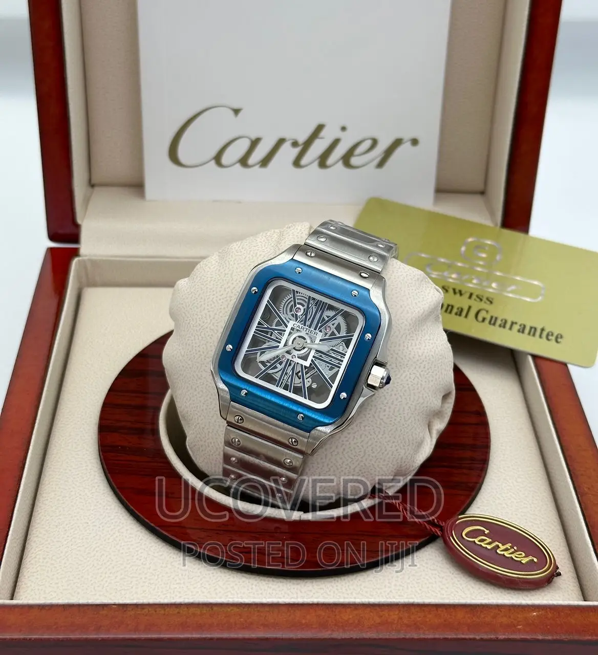 Cartier Santos Skeleton Watch
