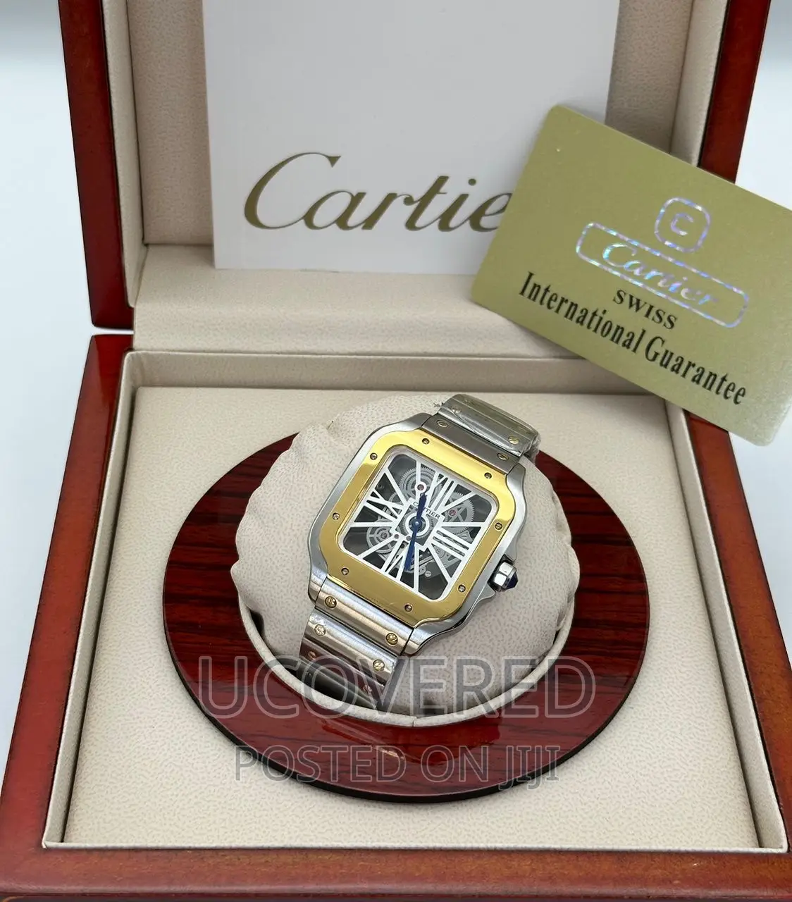 Cartier Santos Skeleton Watch