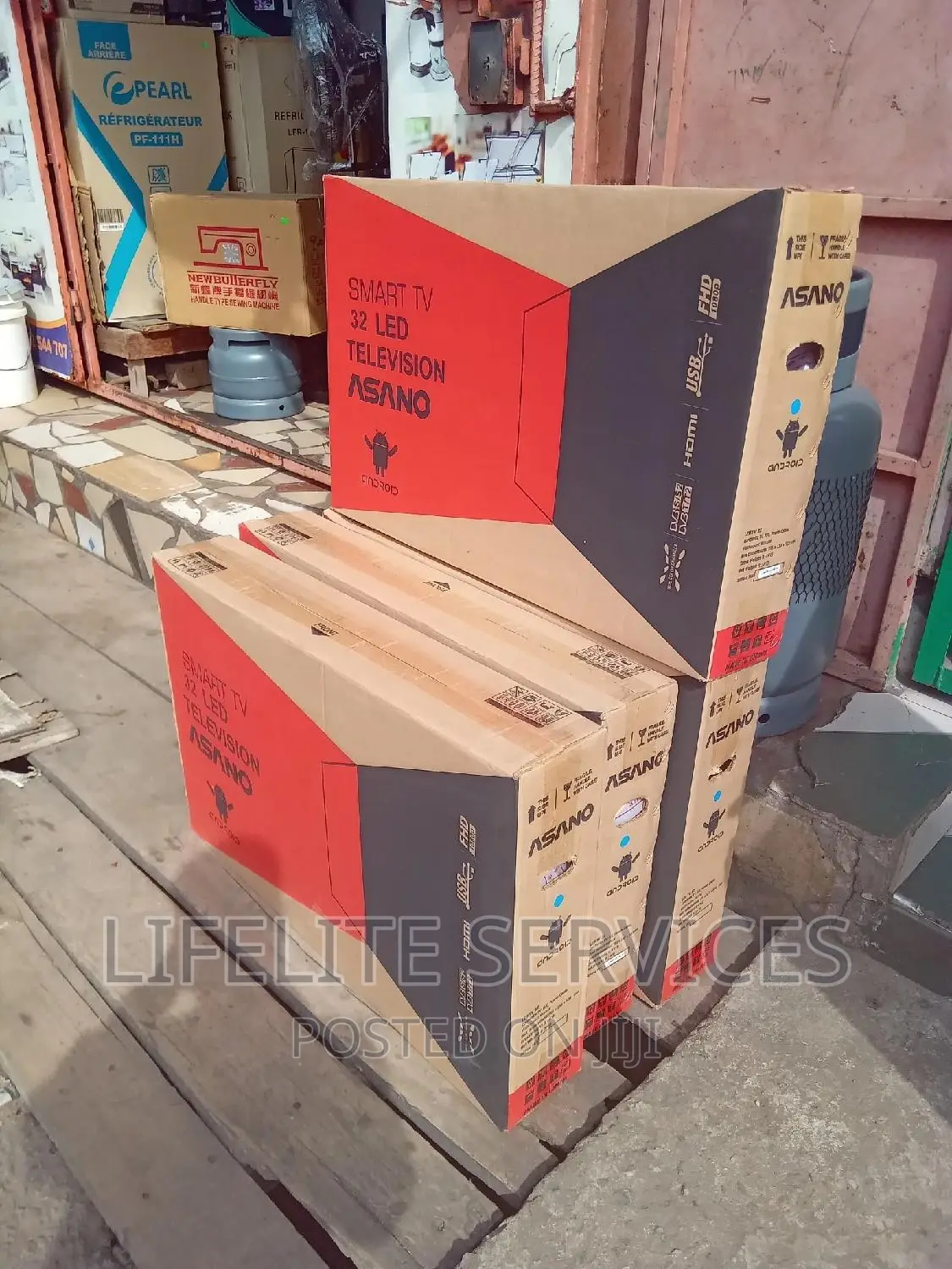 Asano 32" Smart Tv (Enjoy Netflix+Youtube)