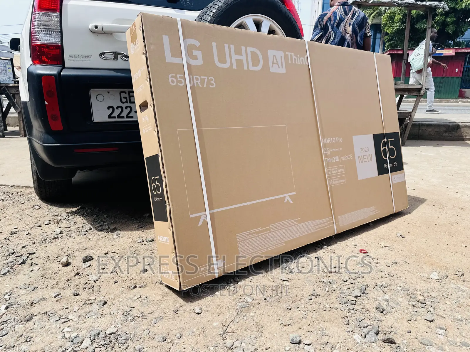 Home of Quality Lg 65”UR7300 UHD Smart Glossy Tv 
