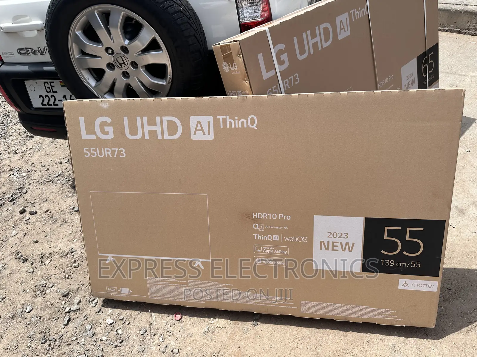 Fastest Sleek View UHD Smart LG 55”UR7300