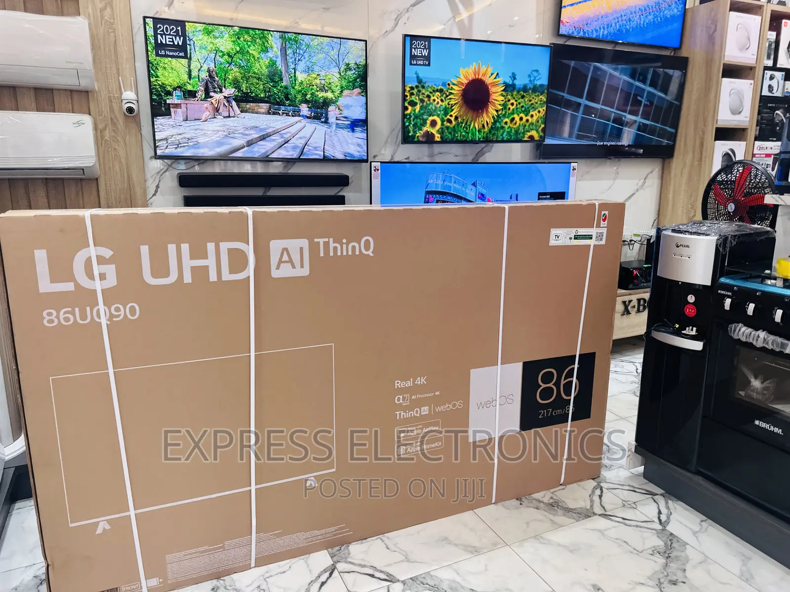 Fastest Cinematic UHD Smart LG 86”UQ90 Tv 