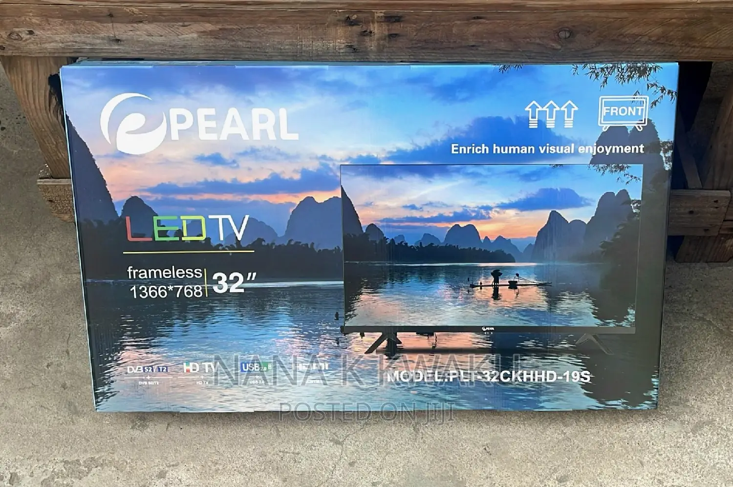 Frameless_pearl 32inches Digital Satellite TV