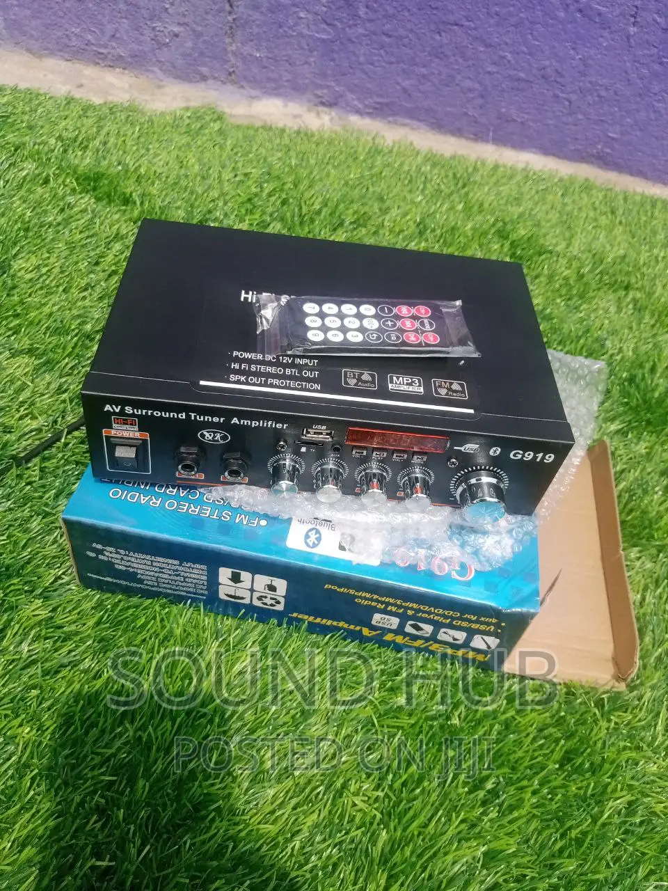 G-919h Home Bluetooth Audio Amplifier 220v/110v FM USB