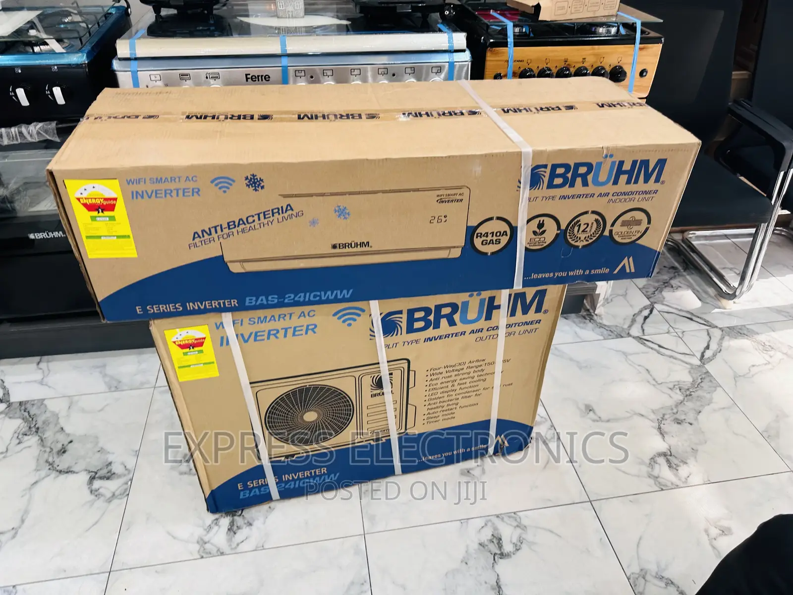 Rapid Airflow Split Inverter 2.5hp AC Bruhm