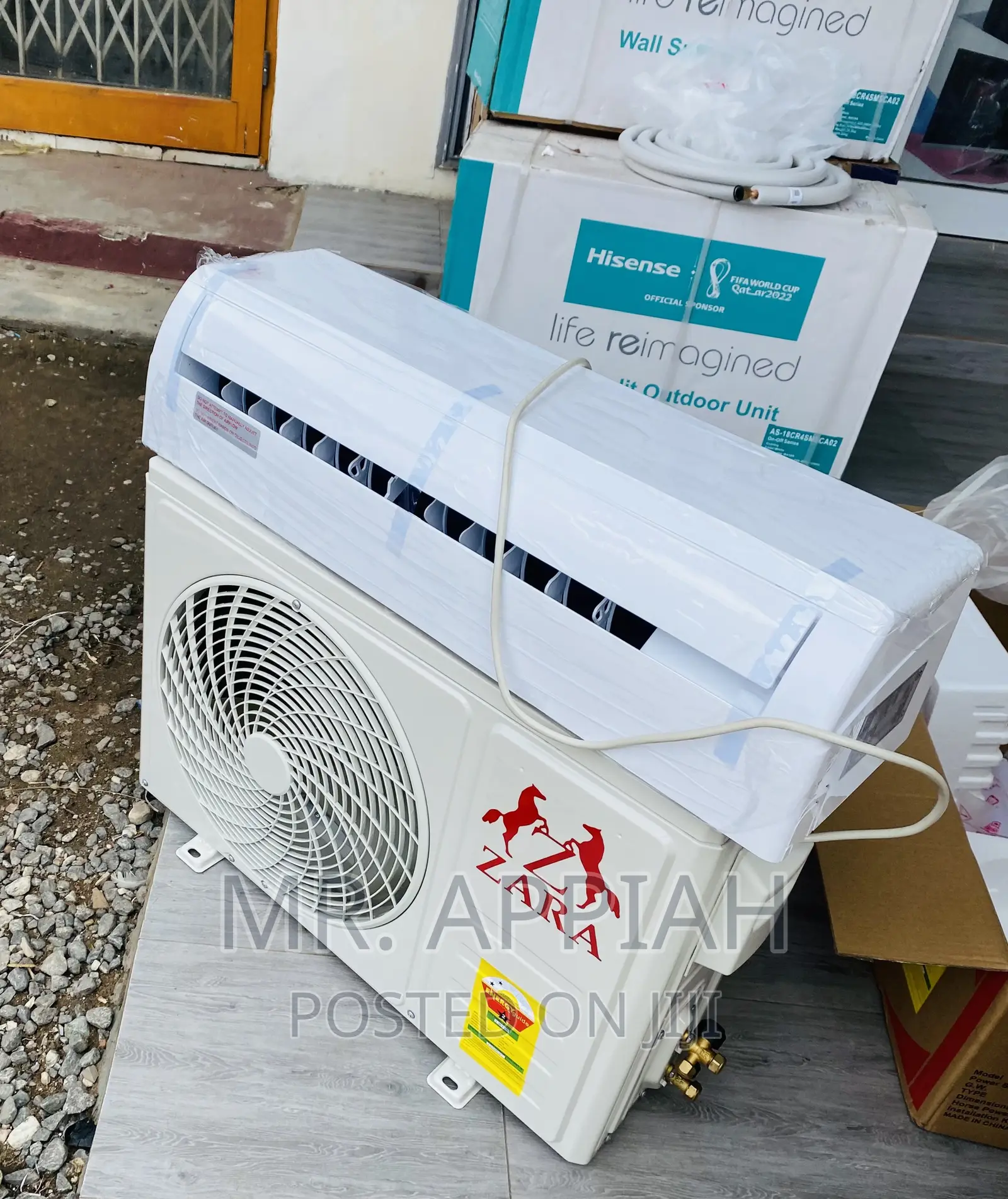 Extremely Chilling Zara1.5HP Electric Air Conditioner,White