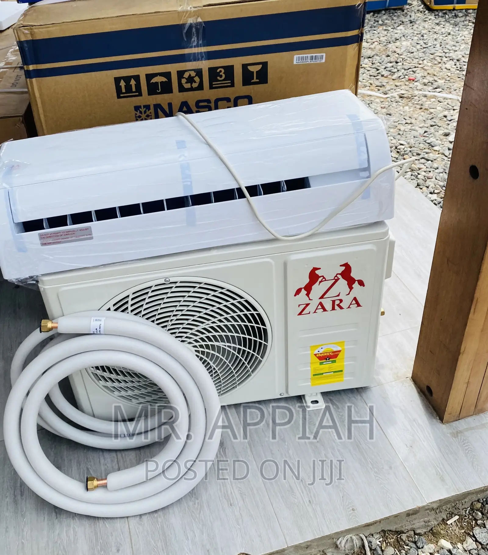 Original Zara 1.5HP Electric Ac(White)