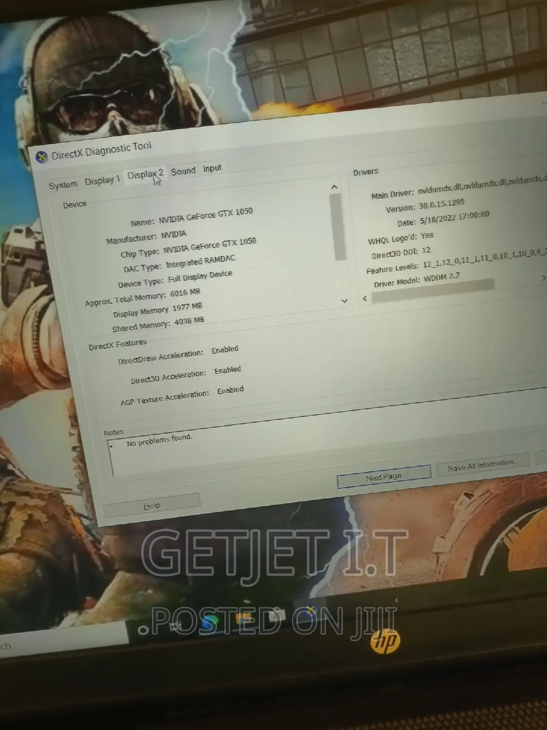 Laptop HP 15 8GB Intel Core I7 HDD 1T