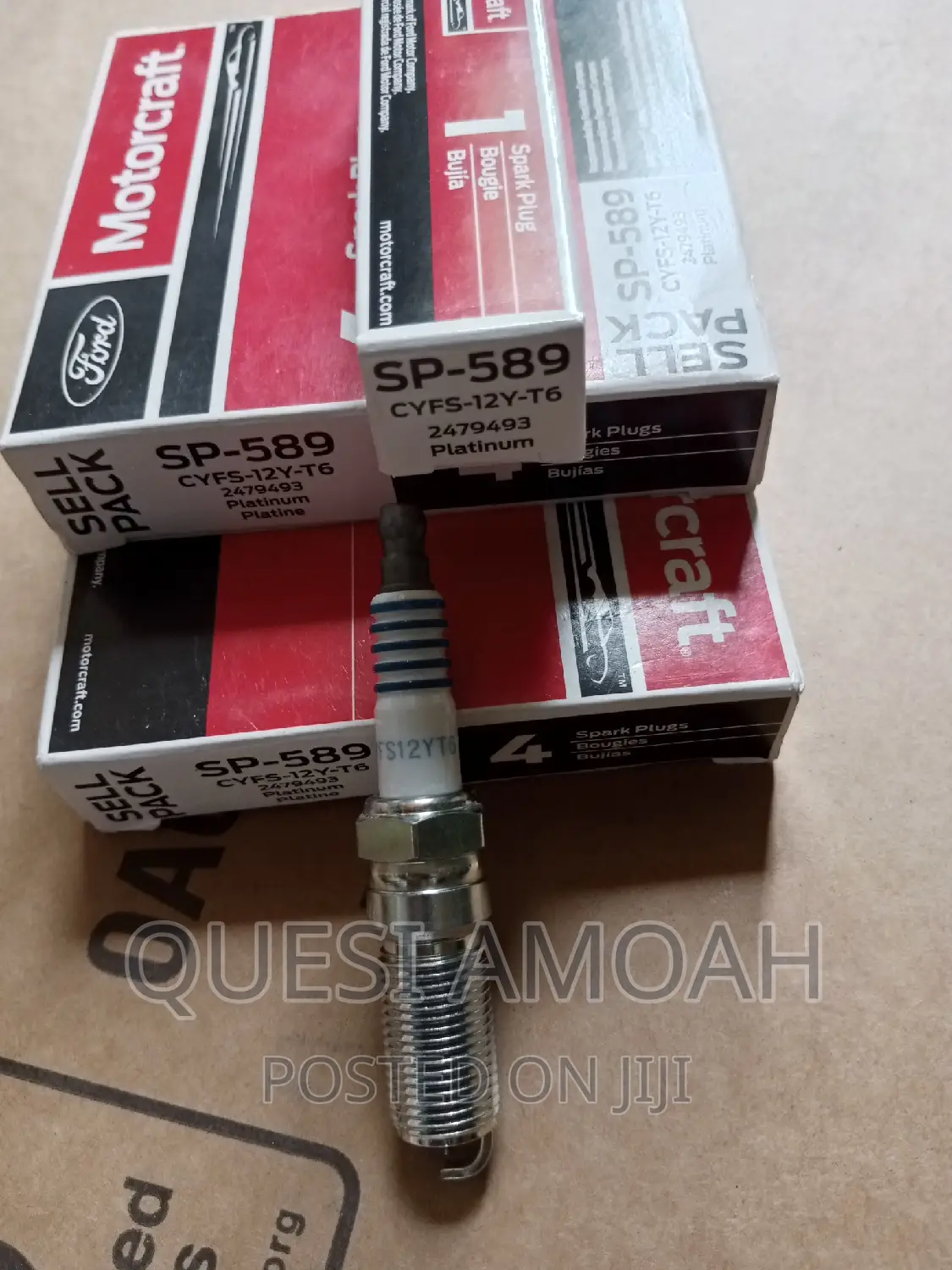 Motorcraft SP- 589 Spark Plugs For Ford Explorer/ F-150.