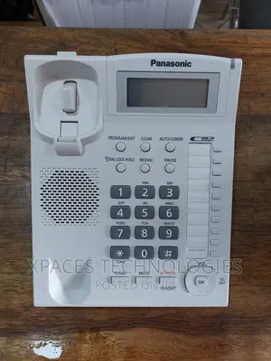 Panasonic KX-TS880MX Corded Telephone, White