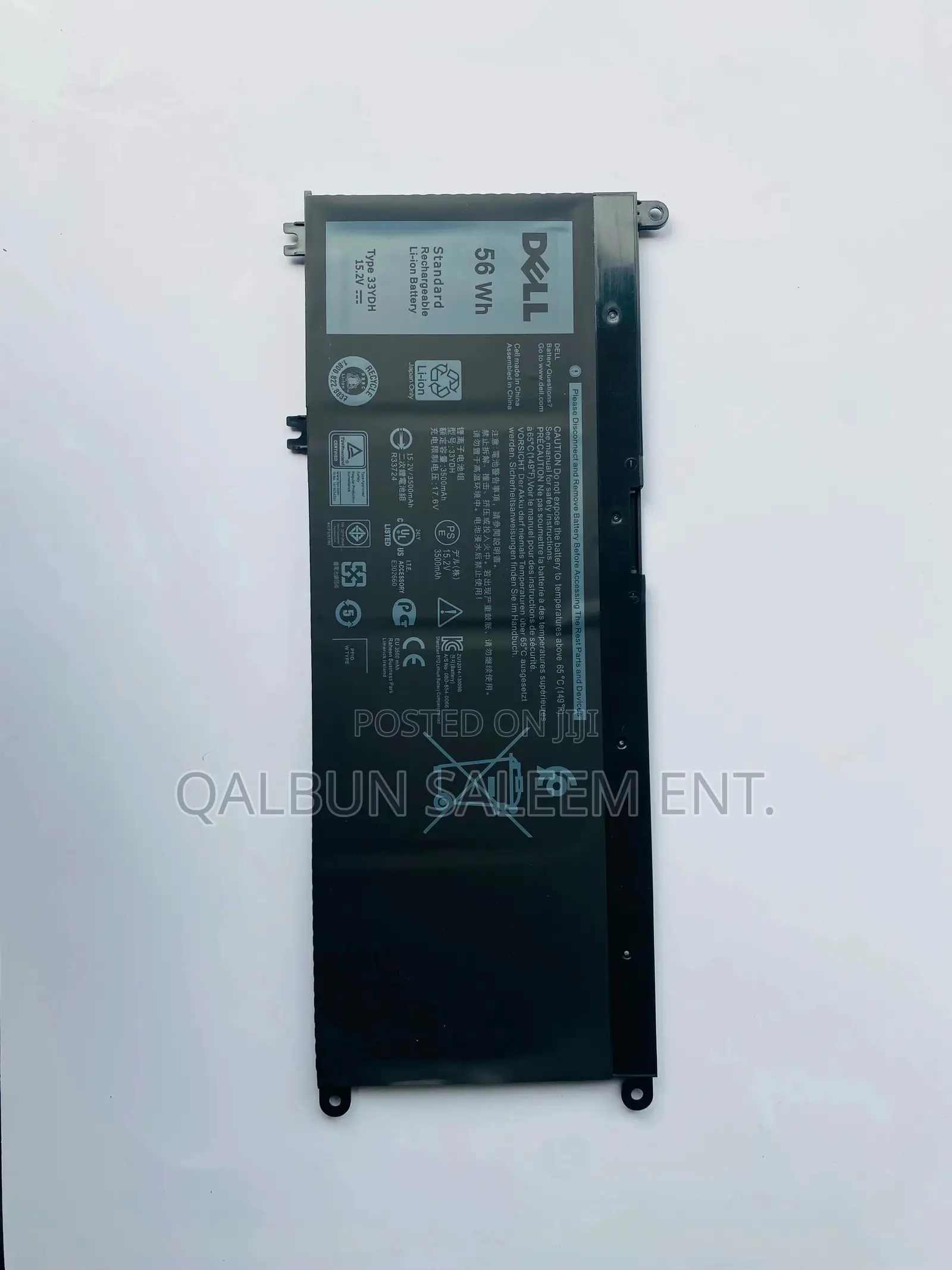 Original 33YDH Laptop Battery for Dell Inspiron 15 17 7000