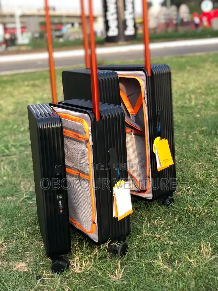 Zip Less Luxury Designer Box Luggage2 In 1.