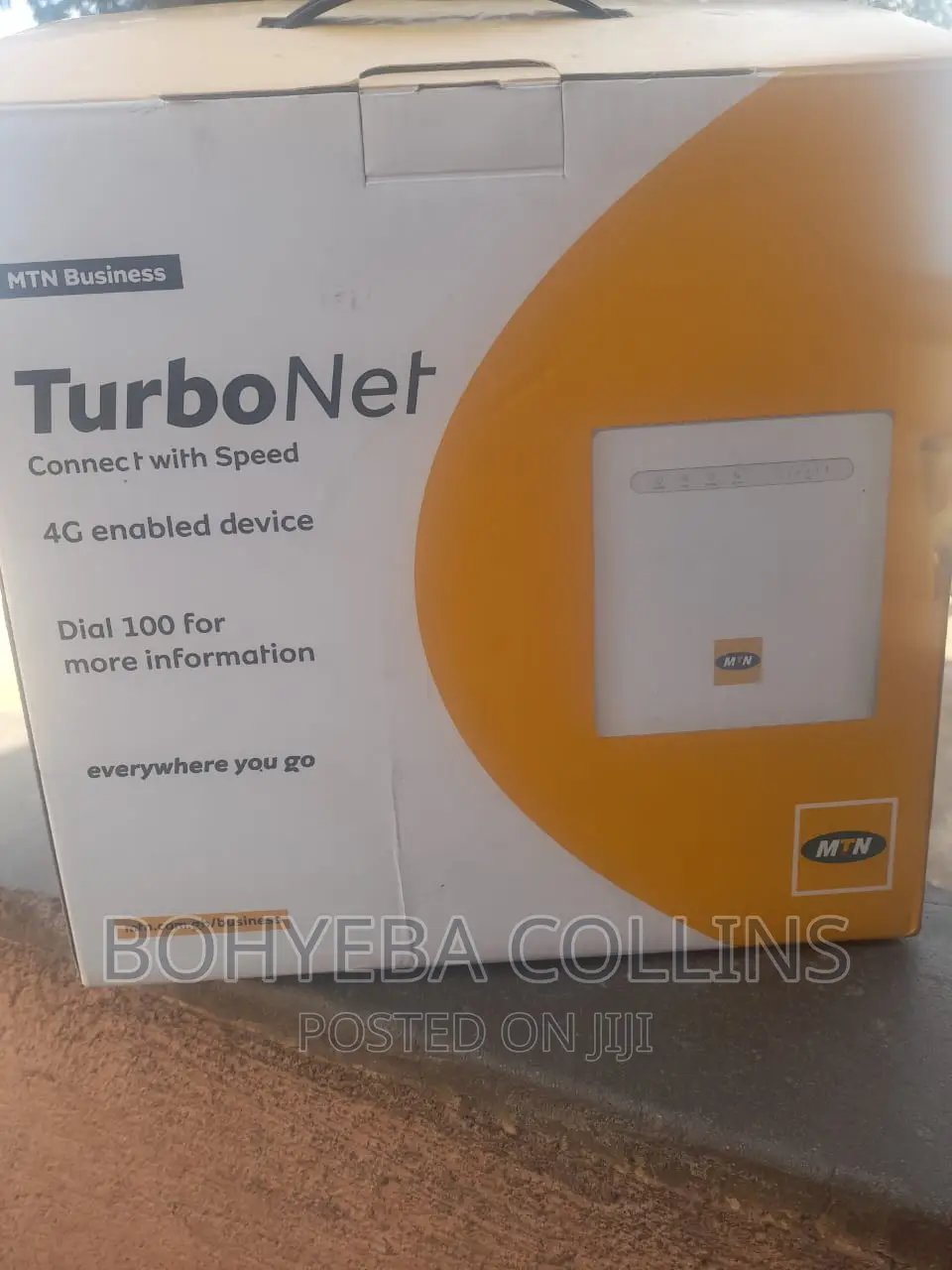Used MTN Turbo Net With Unregistered Sim Card