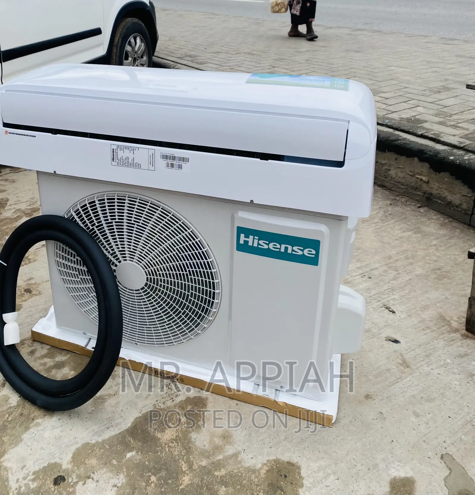 Energy Saving Hisense 2.5HP Electric Ac(White)R410.