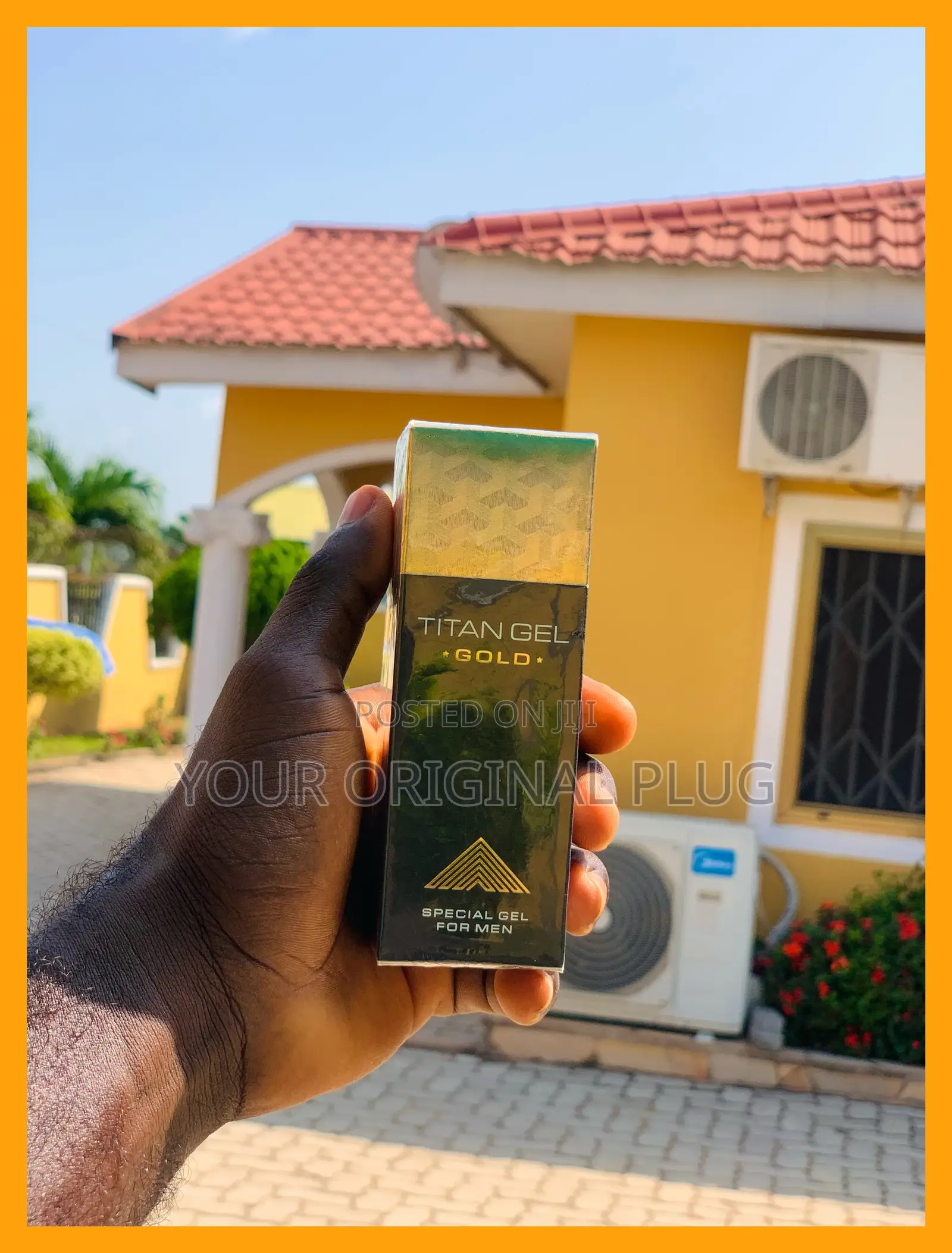 Titan Gel (Gold). A Special Gel for Men 100% Original.