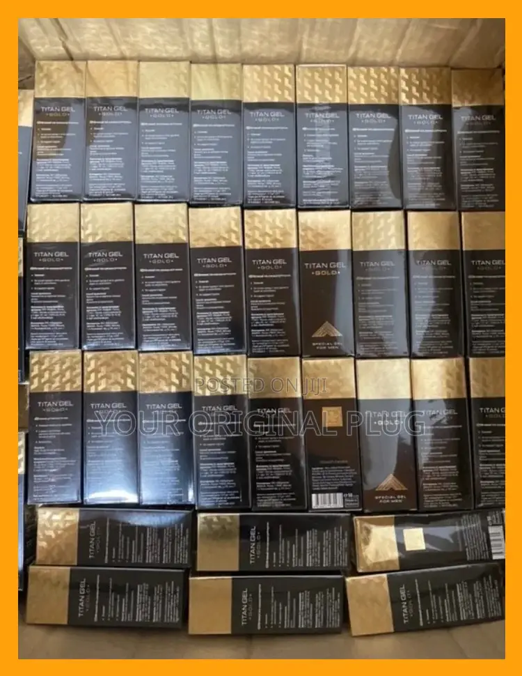 Titan Gel (Gold). A Special Gel for Men 100% Original.