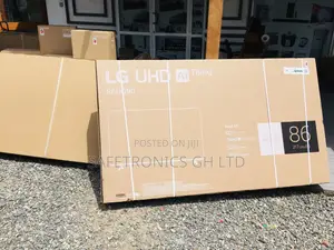 Electric 86 Inches LED Smart Black Glossy UQ90 LG Tv 