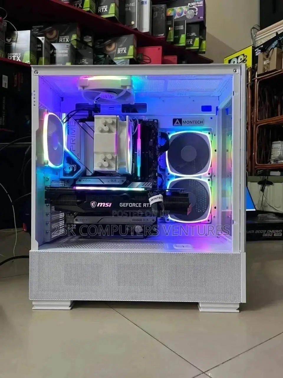 New Desktop Computer MSI Model 64GB Intel Core I9 HDD+SSD 3T